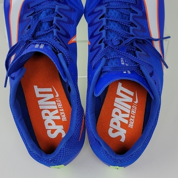 Nike Zoom Rival Sprinter Track Spikes Racer Blue Lime DC8753-401 Men Size 11 New main image 6